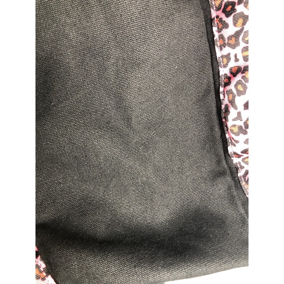 Vtg Y2K Betseyville Betsey Johnson Love In Your Heart Tote Bag Pink Leopard Bag - Picture 14 of 16